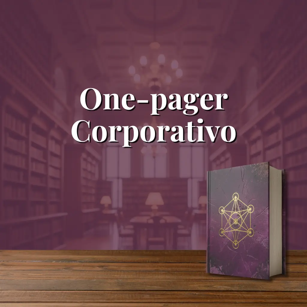 One-pager corporativo