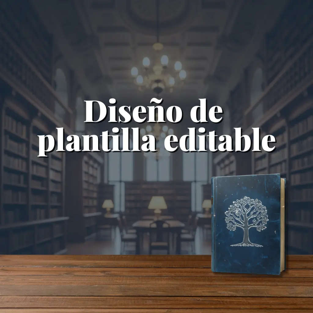 Diseño de plantilla editable